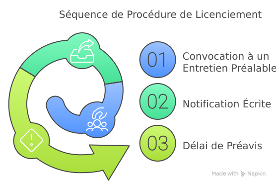Séquence de Procédure de Licenciement